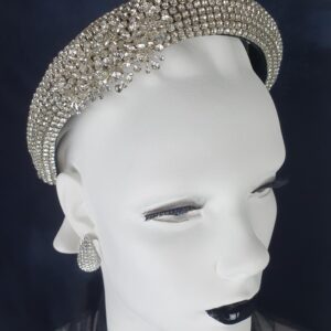 Kristallen stenen hoofdband, handgemaakte hoofdband, bruilofts hoofdband, feest, evenement, haaraccessoires